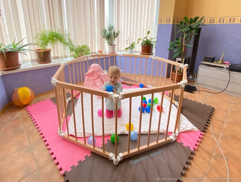 Манеж трансформер великан