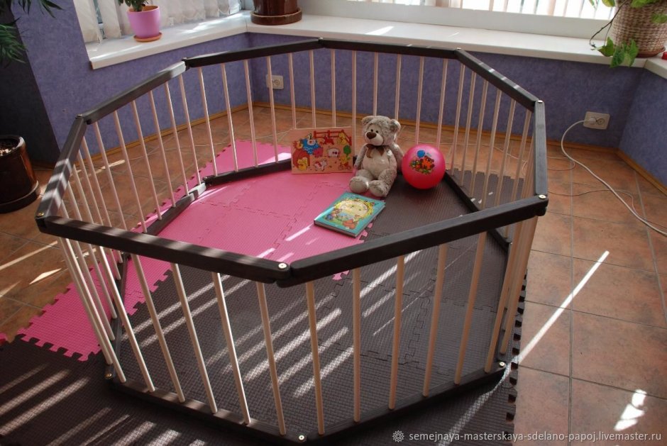 Деревянный манеж Baby Top-Top