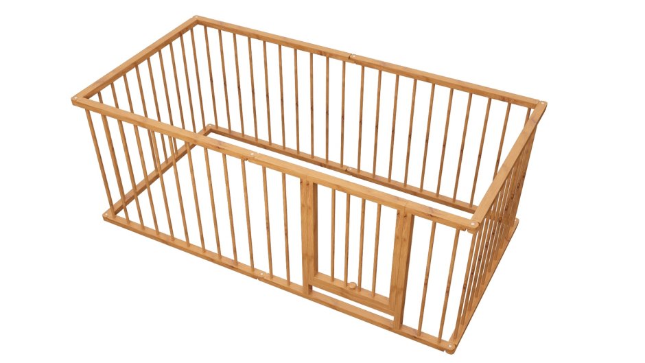 Большой манеж для двойни