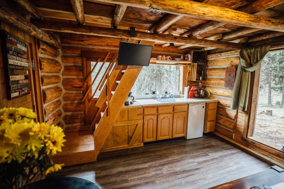 Дачный дом внутри