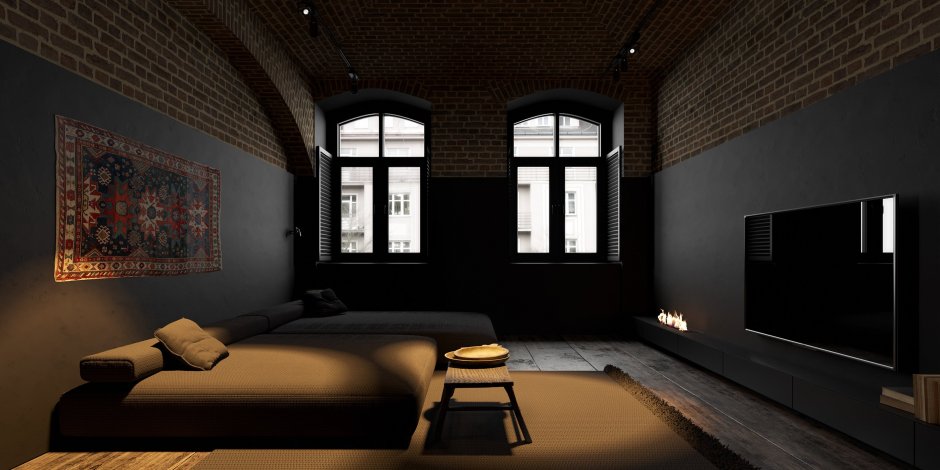 Фон темный квартира