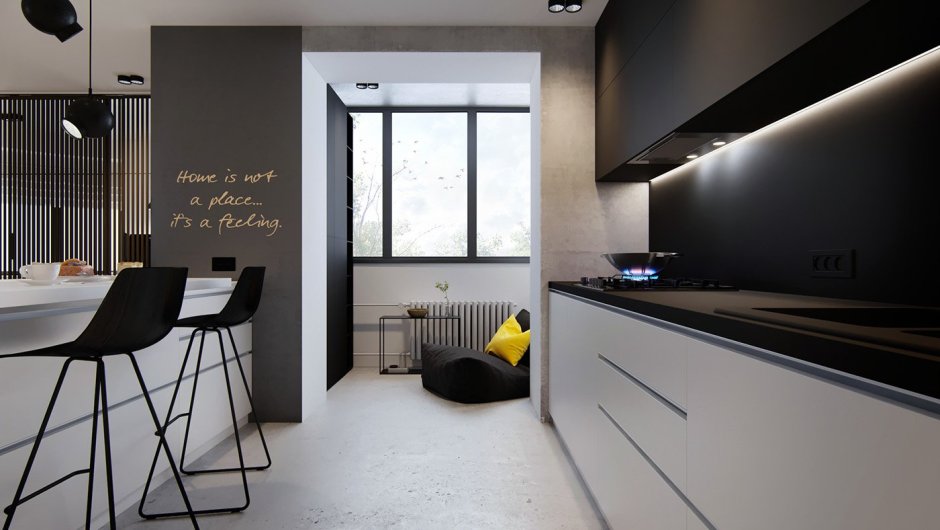 Минималистичный интерьер квартиры