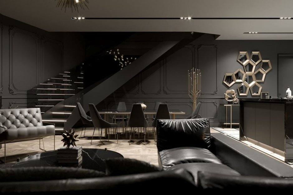 Дорогой интерьер