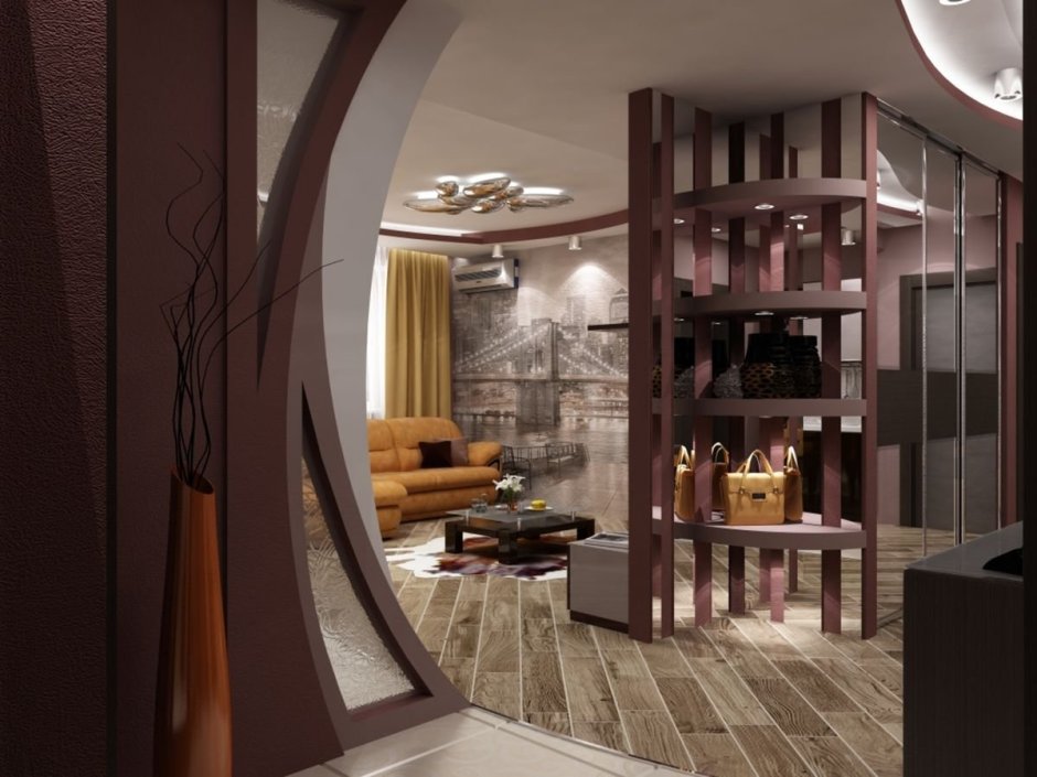 Декоративная перегородка для зонирования