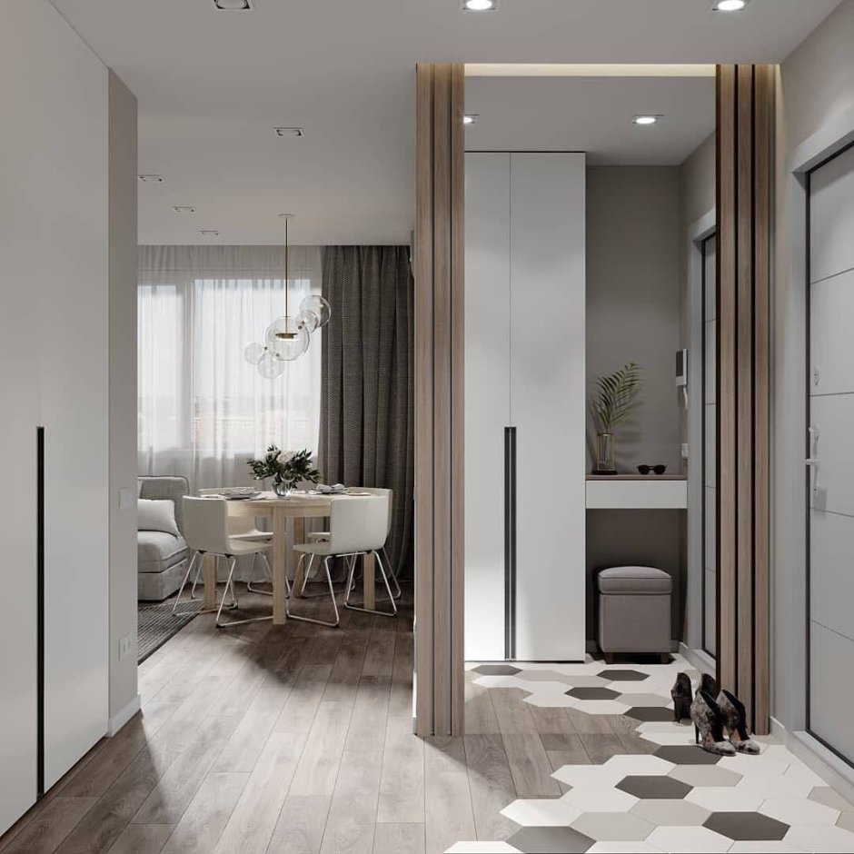 Интерьер квартиры студии