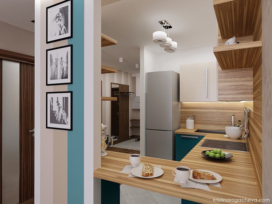 Прихожая в стиле Прованс