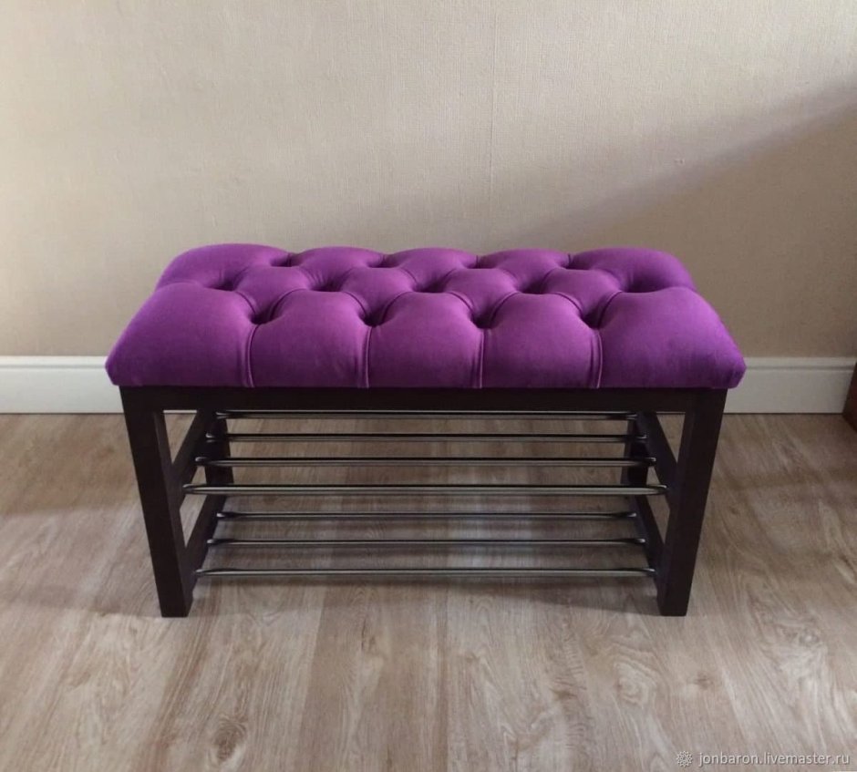 Банкетка «каретная стяжка» 75см