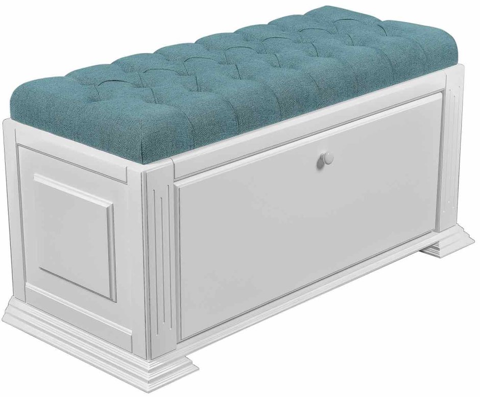 Банкетка-обувница White Snow