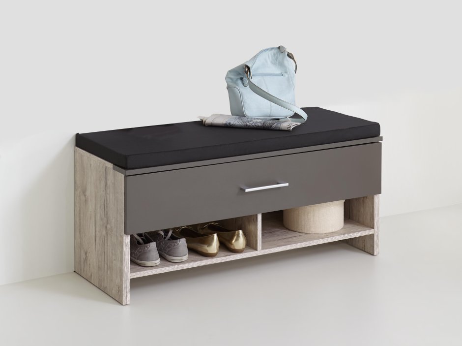 Скамья в прихожую с ящиком