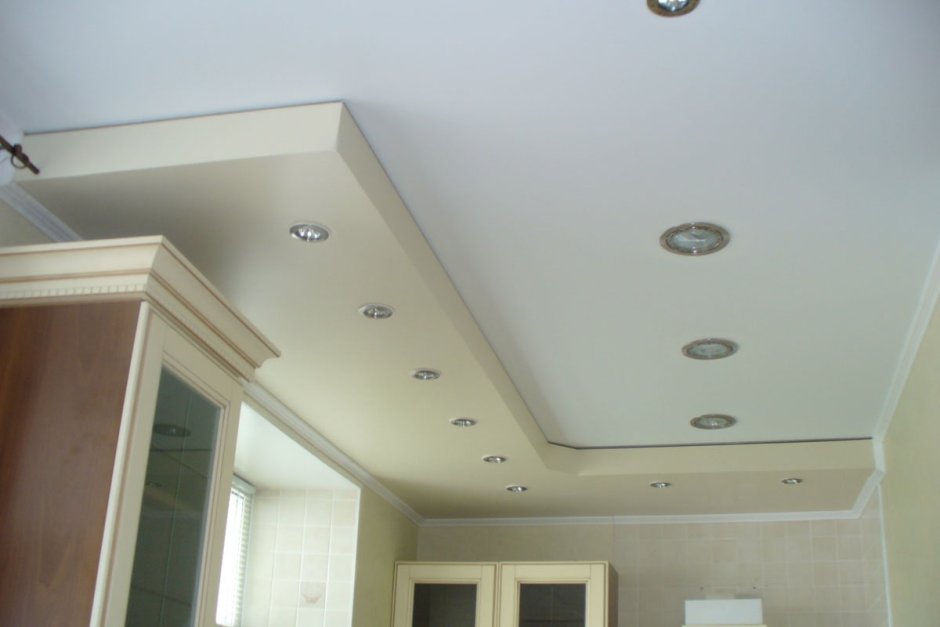 Сложные потолки в интерьере