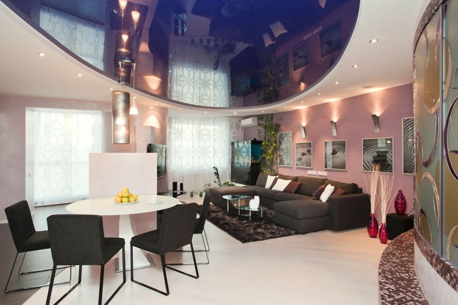 Потолки из гипсокартона