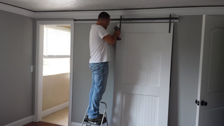 Встроенный шкаф вместо окна