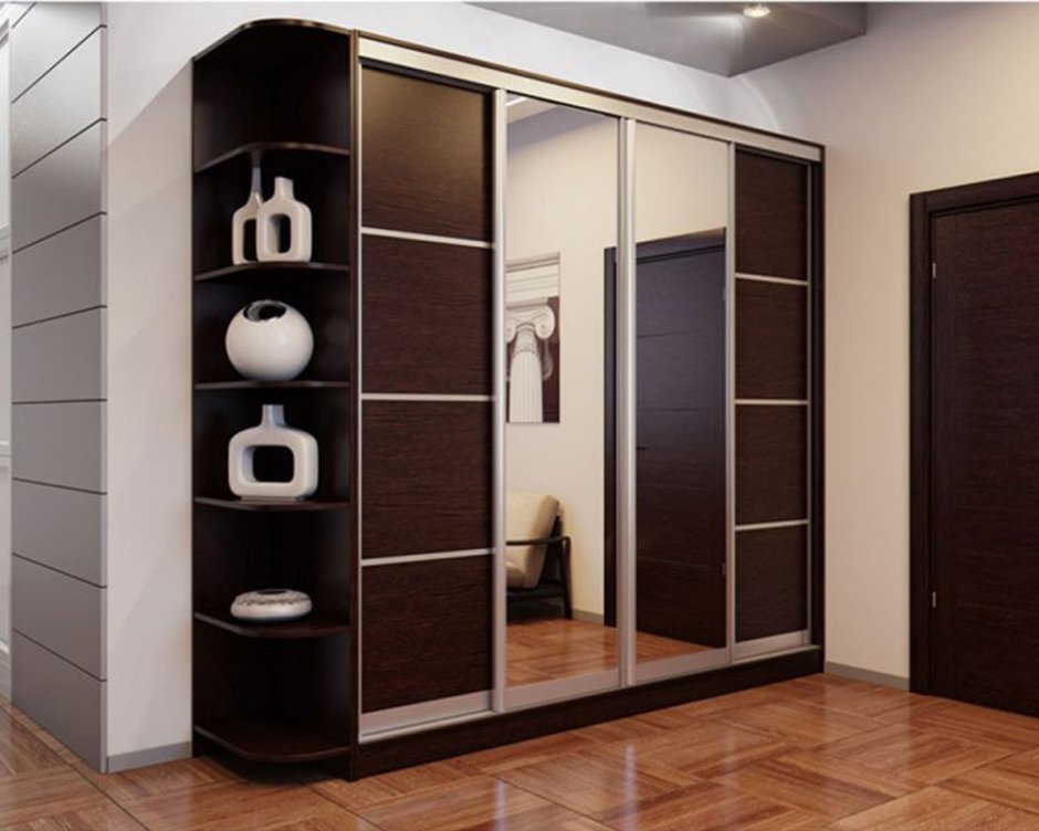 Узкий шкаф в прихожую