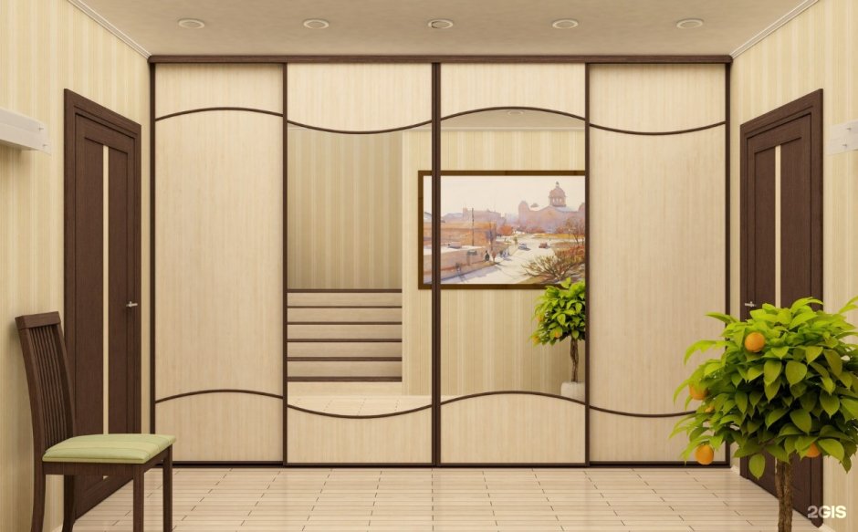 Угловой шкаф в прихожую