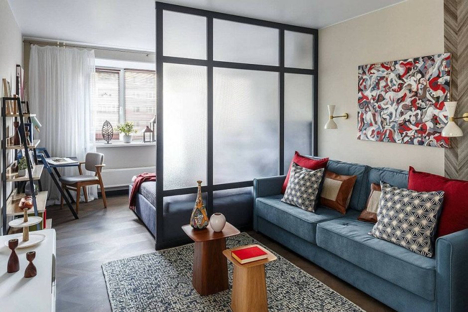 Перегородки лофт для зонирования