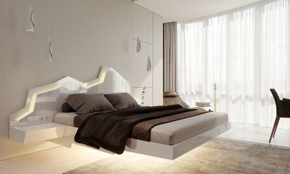 Парящая кровать Аскона