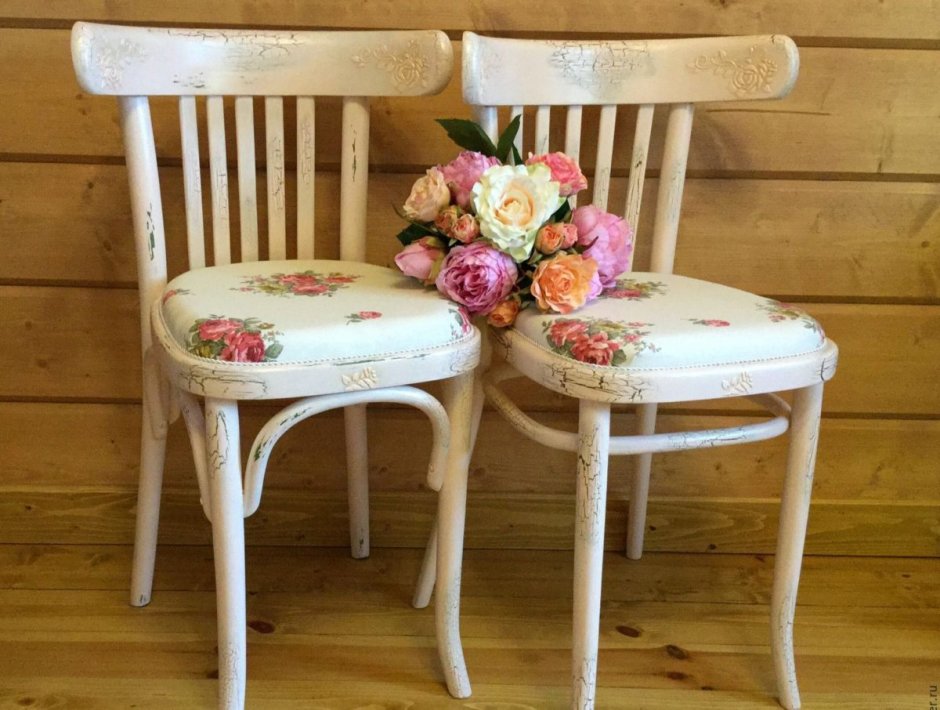 Покраска стульев в белый цвет в домашних условиях