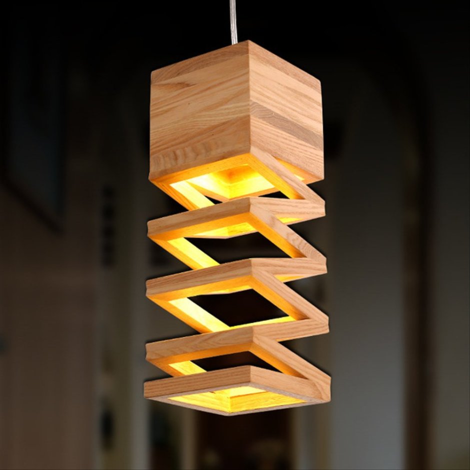 Светильник Modern Wooden
