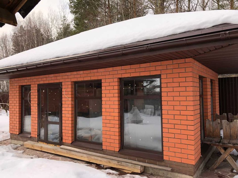 Комбинированная беседка