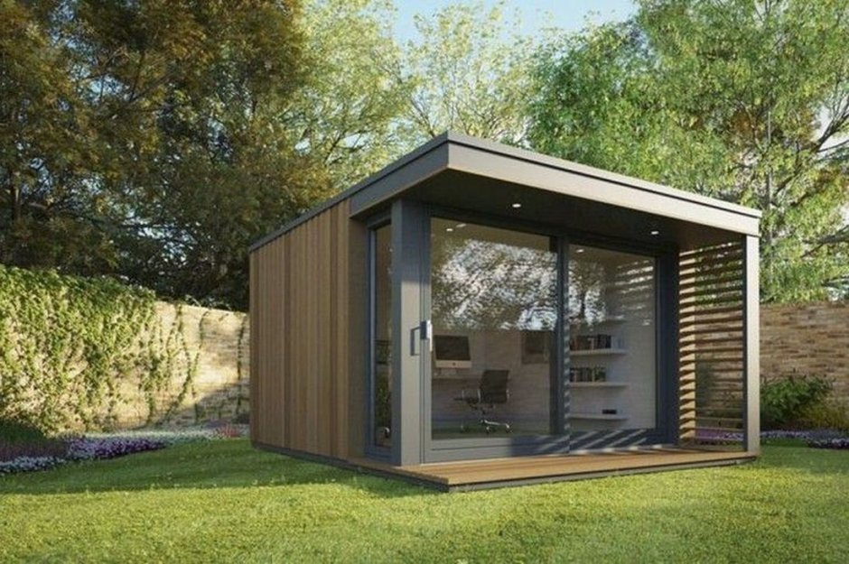 Круглая пристройка к дому