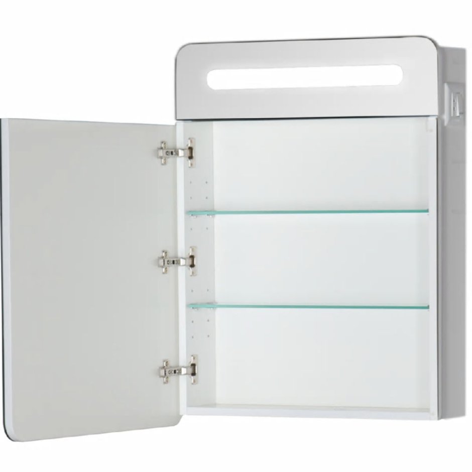 Шкаф зеркальный Sensea «Аврора» 60 см цвет белый