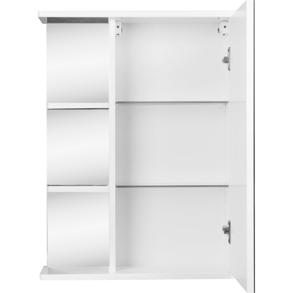 Шкаф зеркальный «Венеция» 55 см цвет белый