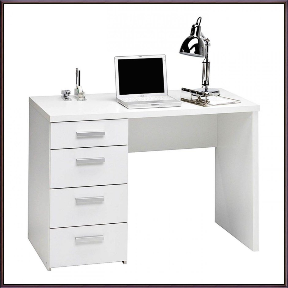 Стол письменный Леруа Мерлен белый