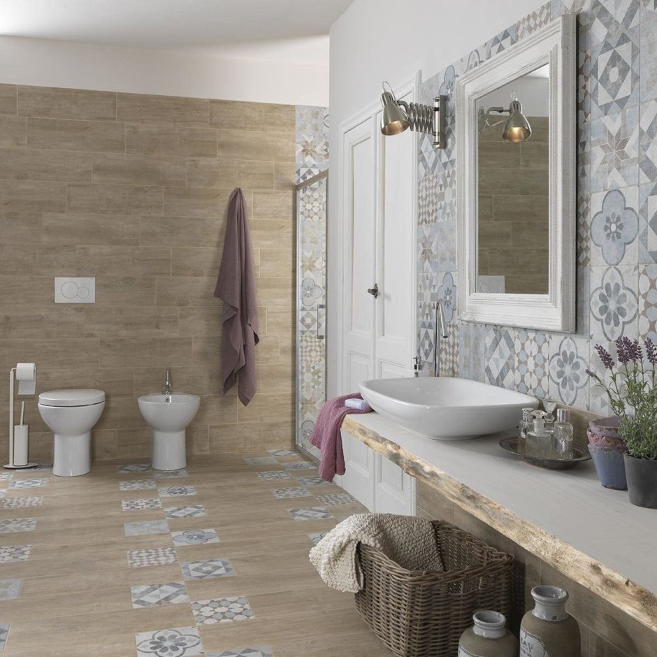 Интерьер ванной комнаты из Леруа