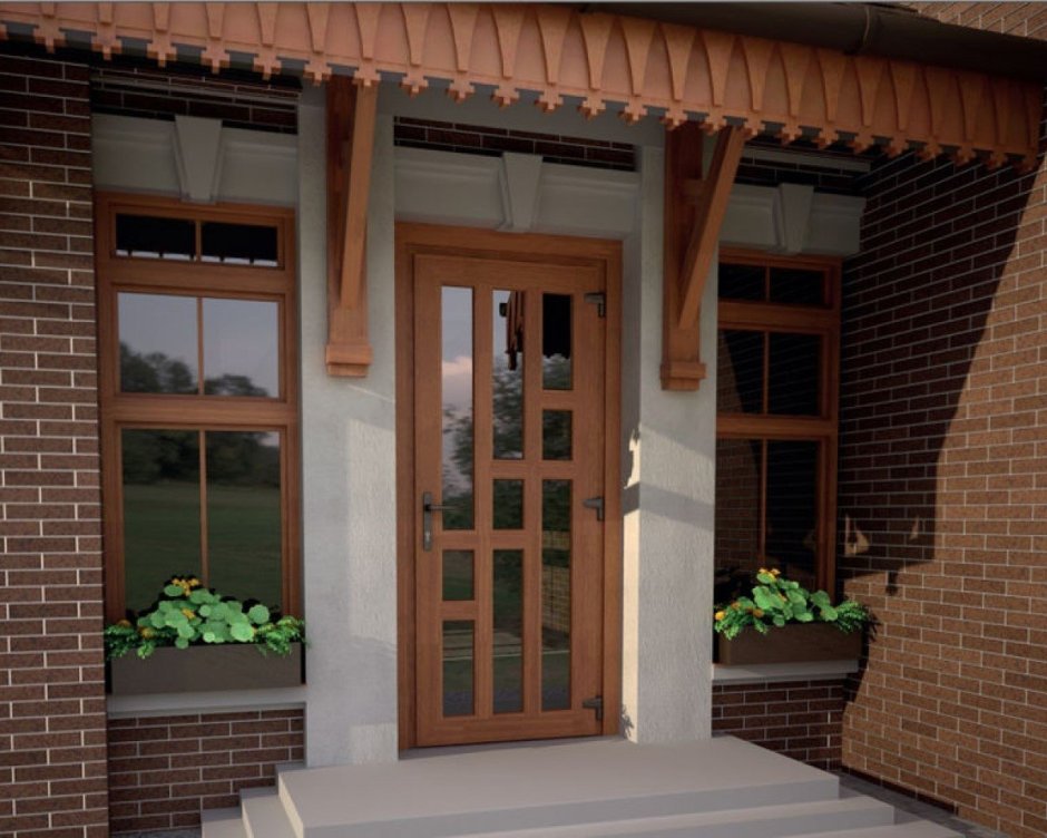 Дверь на веранду