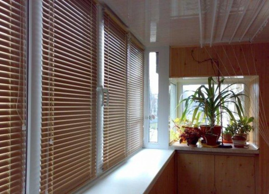 Римские шторы из бамбука