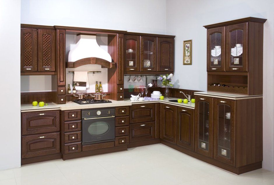 Кухня Сандра массив ясень