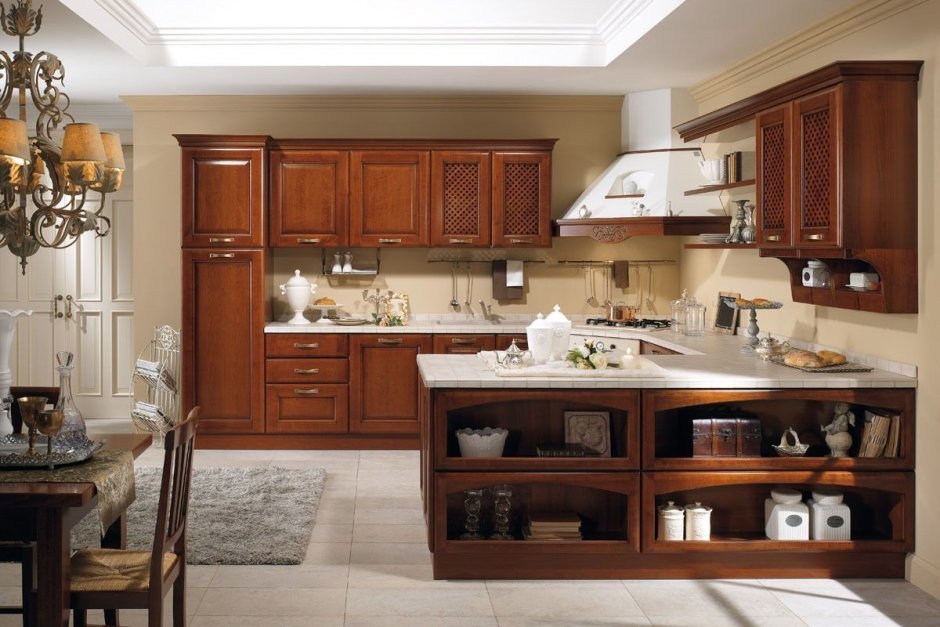 Итальянский кухонный шкаф