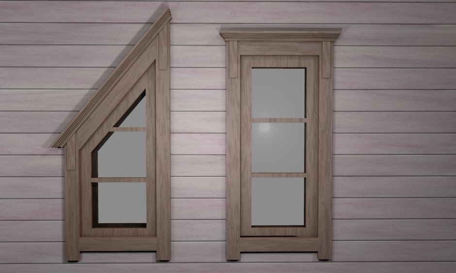 Наличники в финском стиле