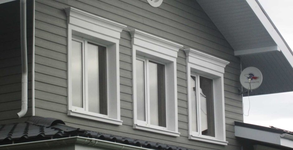 Наличники для сайдинга на окна