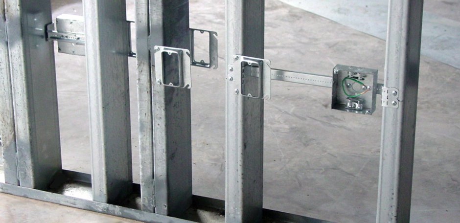 Полки из профиля для гипсокартона