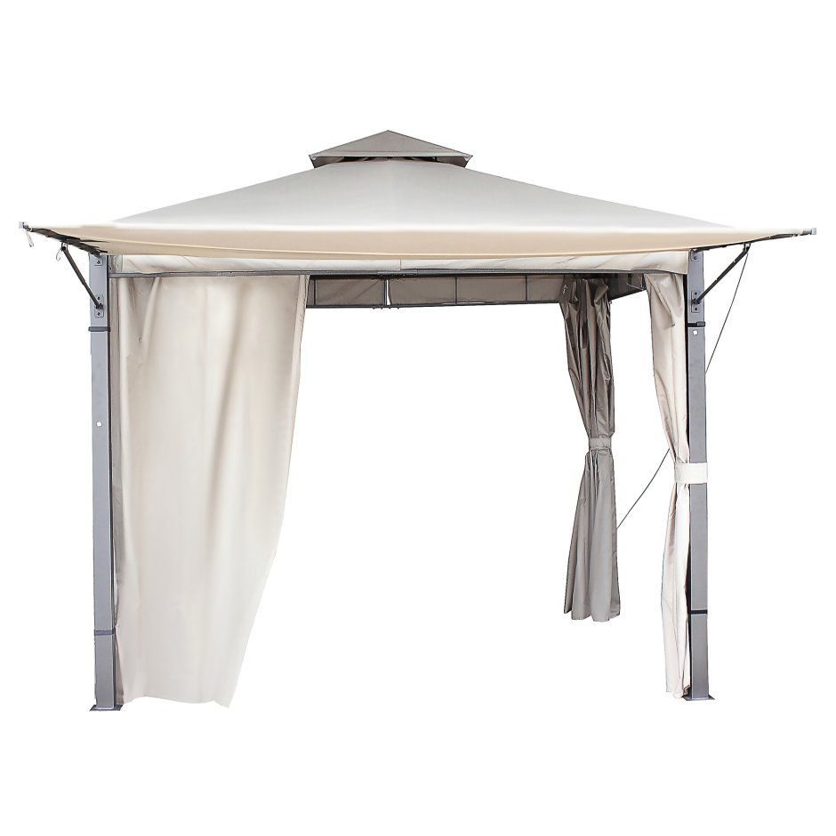 Беседка Гросс усиленная с козырьком 3х3м