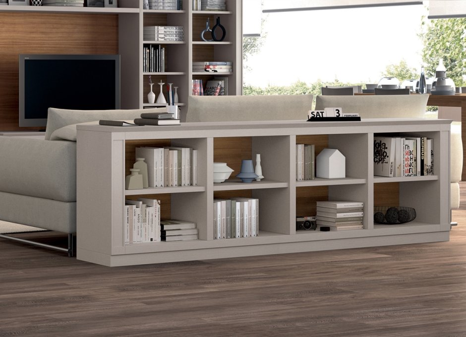 Стеллаж в гостиную