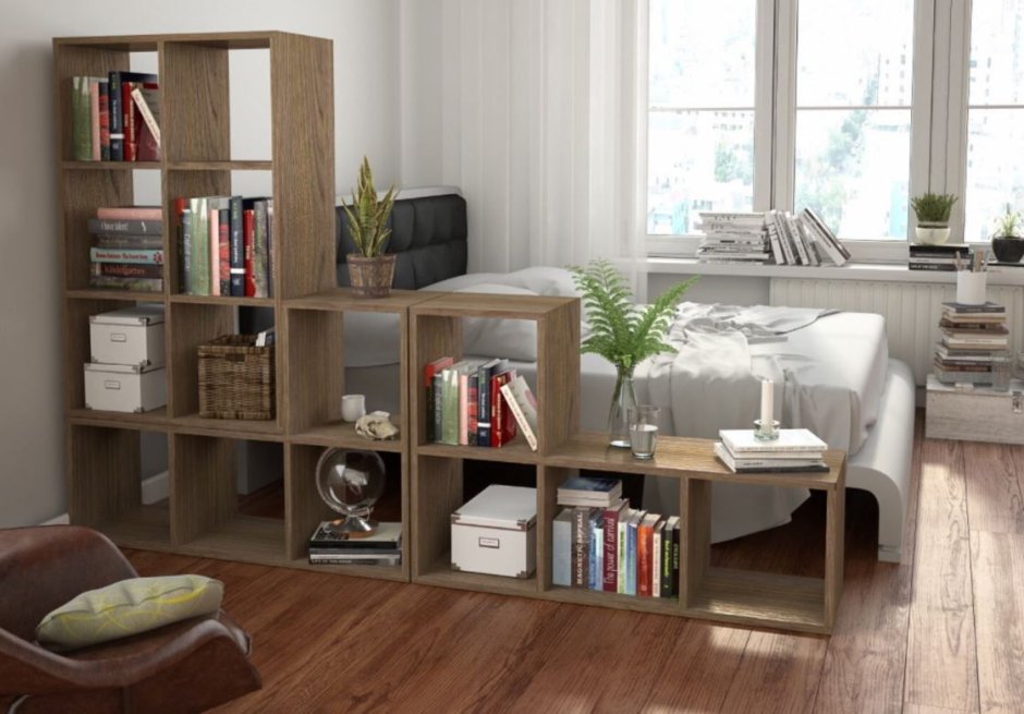 Стеллаж перегородка в Леруа Мерлен