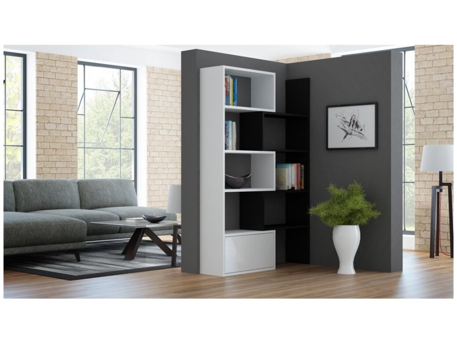 Современные книжные стеллажи