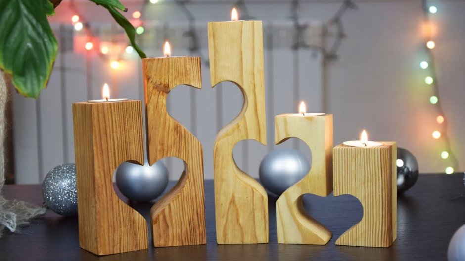 Декорации из дерева