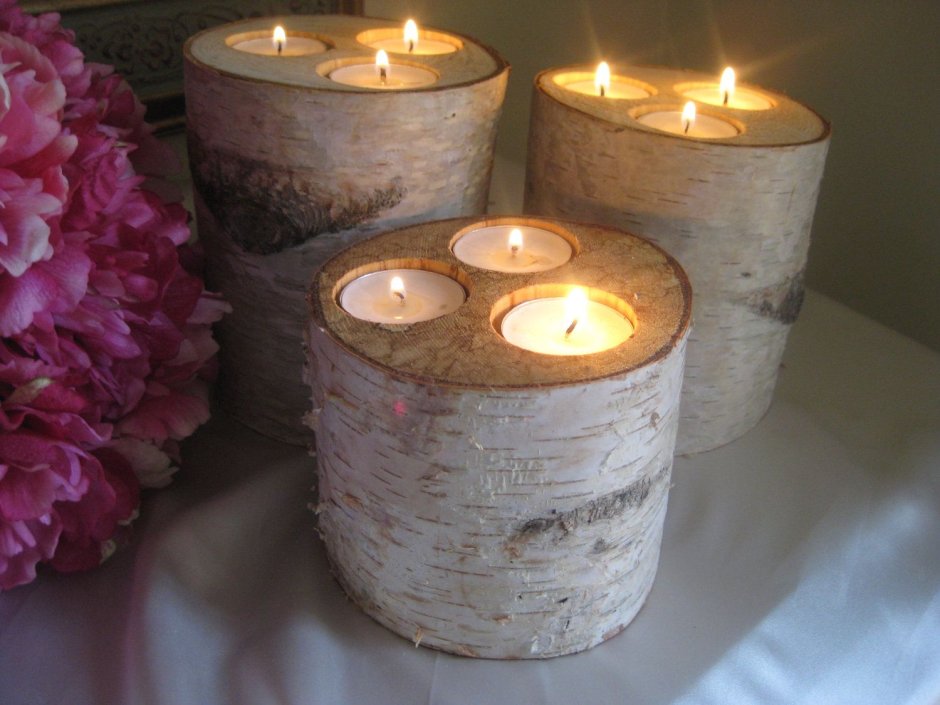 Подсвечник из подручных средств