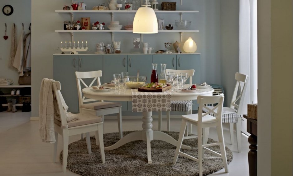 Стул Ингольф икеа в интерьере