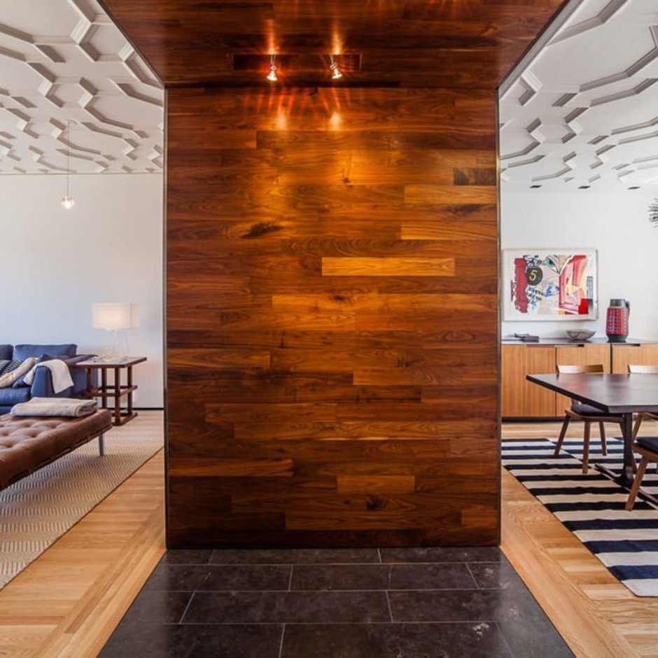 Ламинат на стену