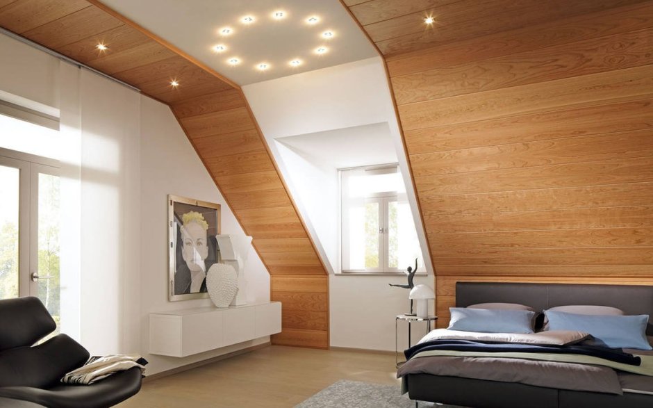 Отделка Массандры ламинатом