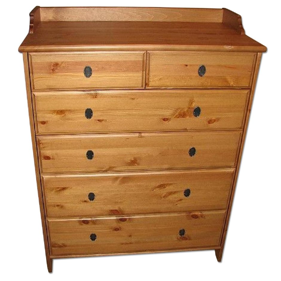 Комод икеа деревянный ЛЕКСВИК