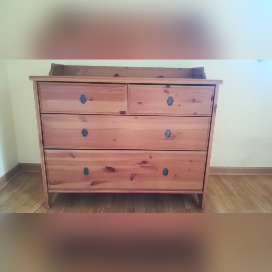 Стол с ящиками сосна