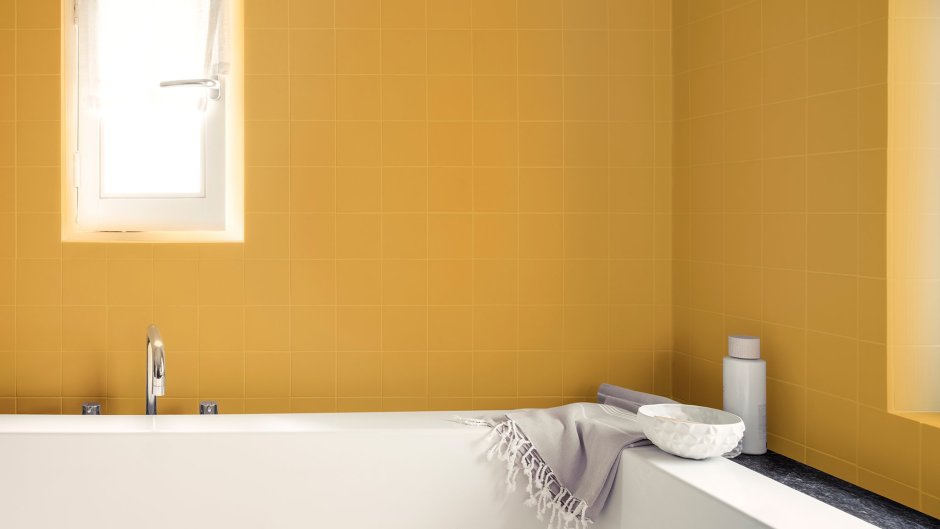 Матовая краска для стен в ванной