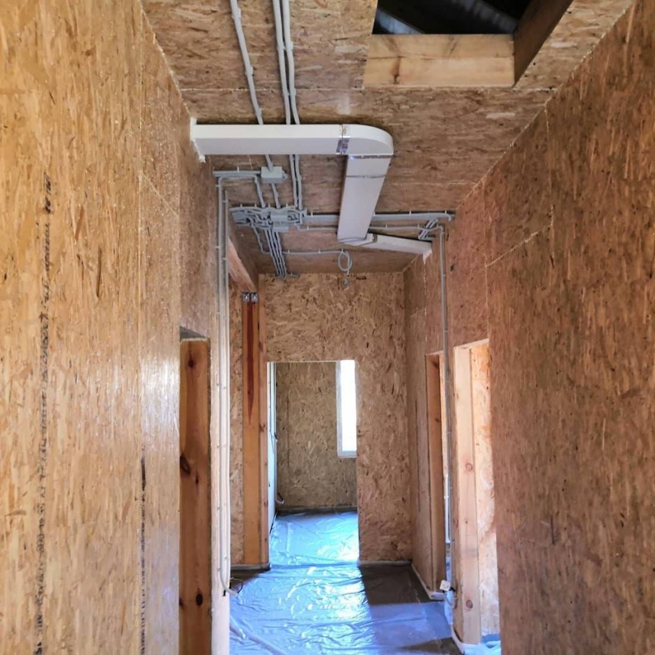 Приточно-вытяжная вентиляция в СИП доме