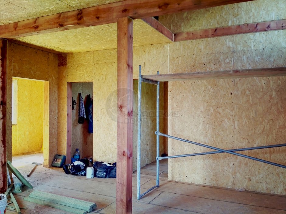 Ванная в доме из СИП панелей