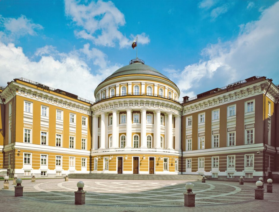 Здание Сената в Московском Кремле 1776 1787